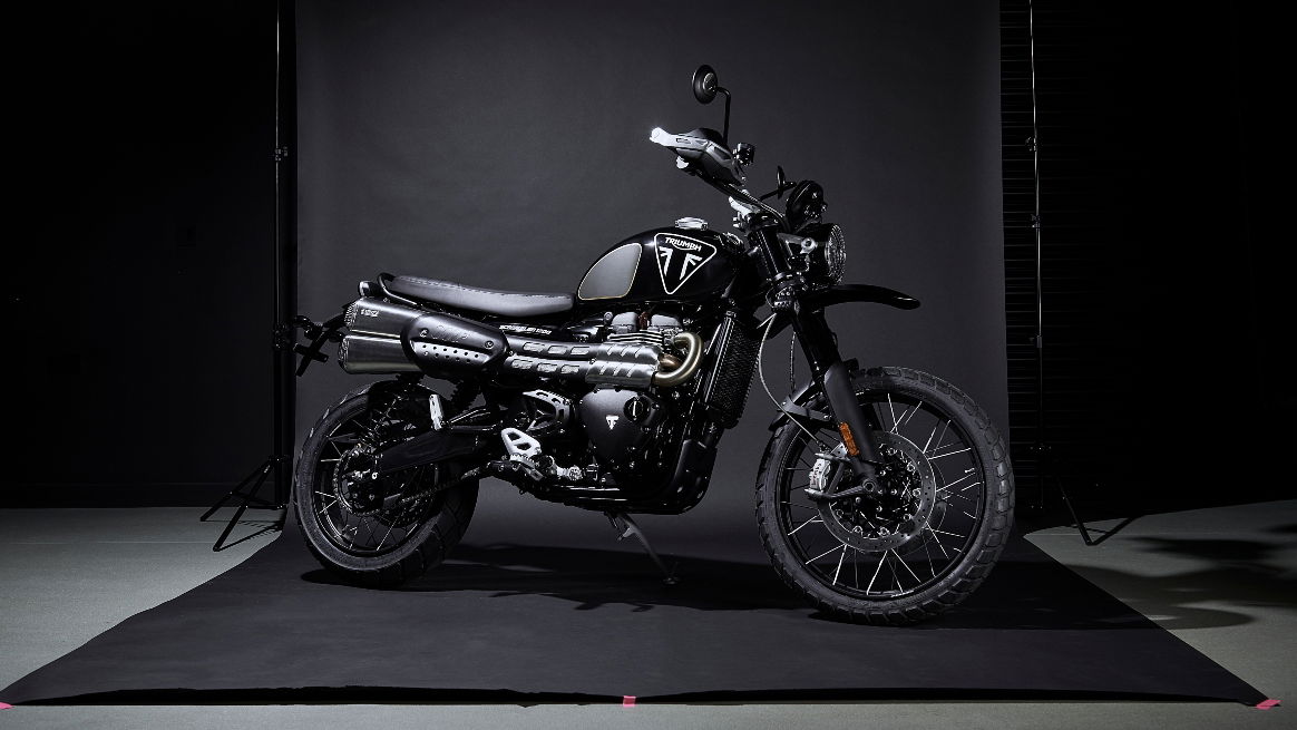 Triumph Scrambler James Bond 1200